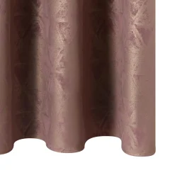 Clearance Rideau IVANA coloris rose grisé 140 x 260 cm - 4MURS Rideaux
