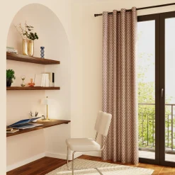New Rideau KAPRIA coloris bleu nuit 140 x 260 cm - 4MURS Rideaux