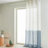 Outlet Rideau KEA coloris bleu grisé 140 x 260 cm - 4MURS Rideaux