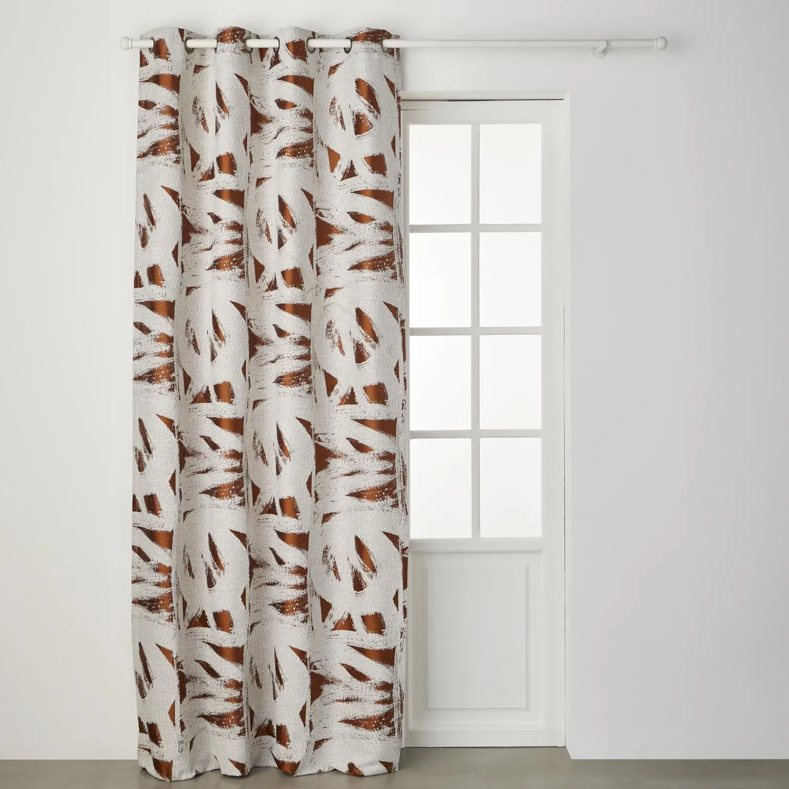 Online Rideau KOS coloris brique 140 x 260 cm - 4MURS Rideaux