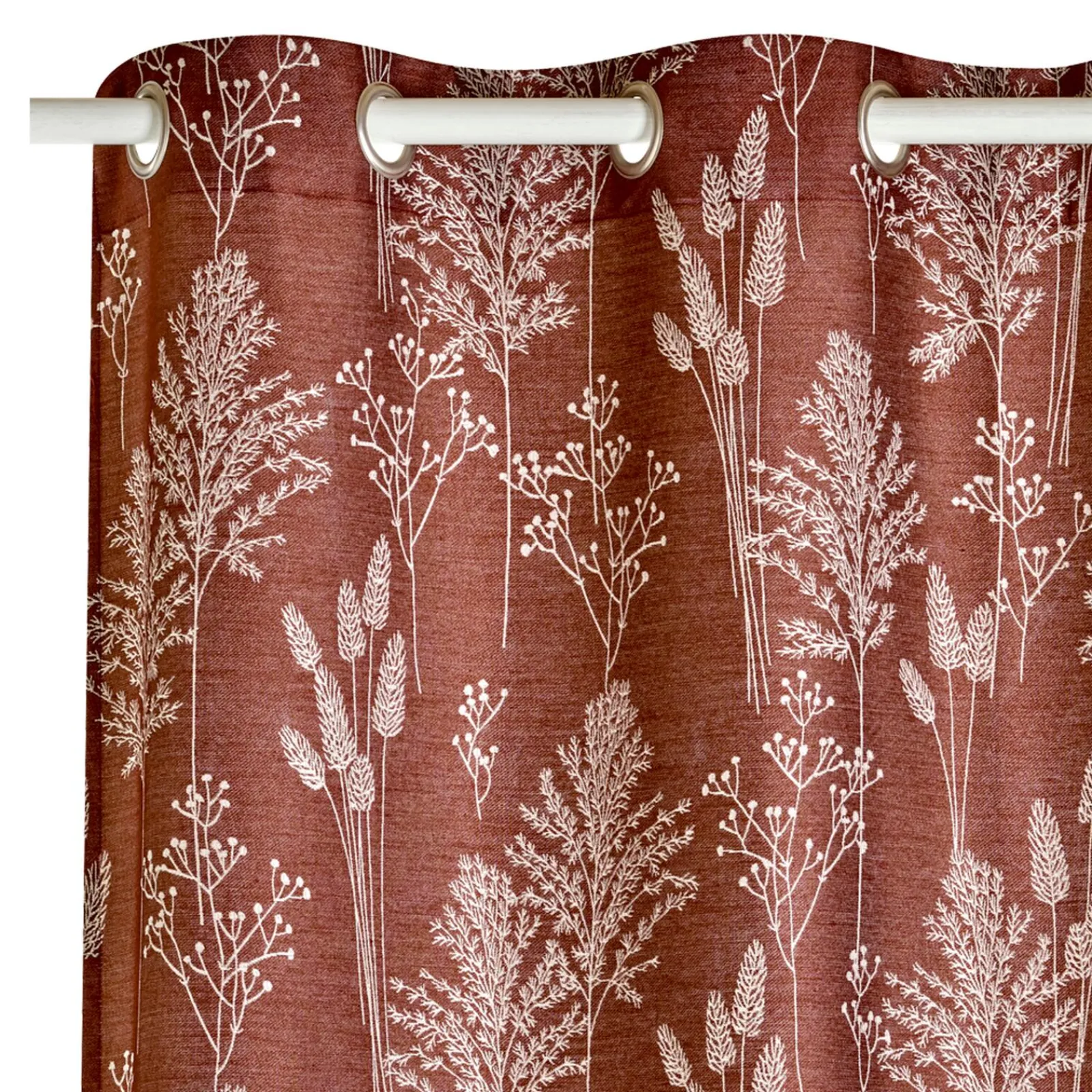 Online Rideau LAGURA coloris cognac 140 x 260 cm - 4MURS Rideaux