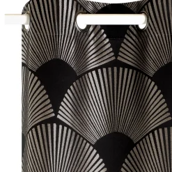 Sale Rideau LALIK coloris noir 140 x 260 cm - 4MURS Rideaux