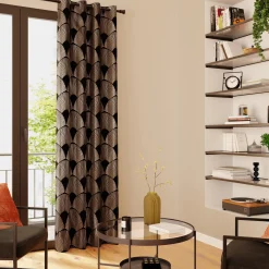 Sale Rideau LALIK coloris noir 140 x 260 cm - 4MURS Rideaux
