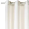 Outlet Rideau Lin CAMBRIA coloris blanc 140 x 260 cm - 4MURS Rideaux