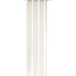 Outlet Rideau Lin CAMBRIA coloris blanc 140 x 260 cm - 4MURS Rideaux