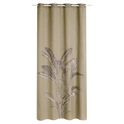 Discount Rideau Lin CYCAS coloris sisal 140 x 260 cm - 4MURS Rideaux