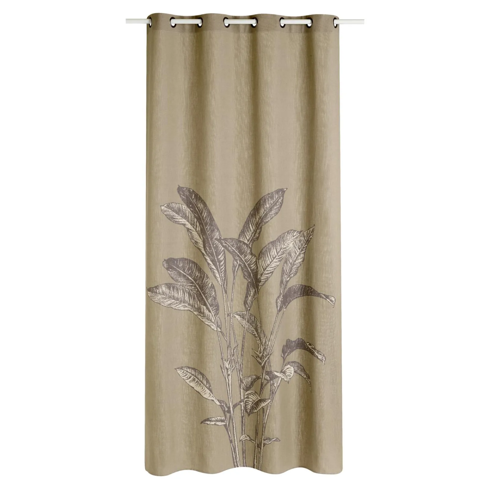 Discount Rideau Lin CYCAS coloris sisal 140 x 260 cm - 4MURS Rideaux