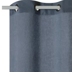 Fashion Rideau Lin LINNEO coloris indigo 140 x 280 cm - 4MURS Rideaux