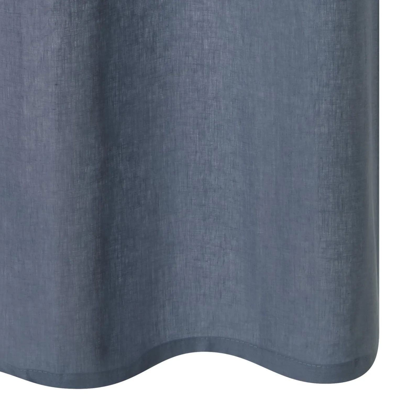 Fashion Rideau Lin LINNEO coloris indigo 140 x 280 cm - 4MURS Rideaux