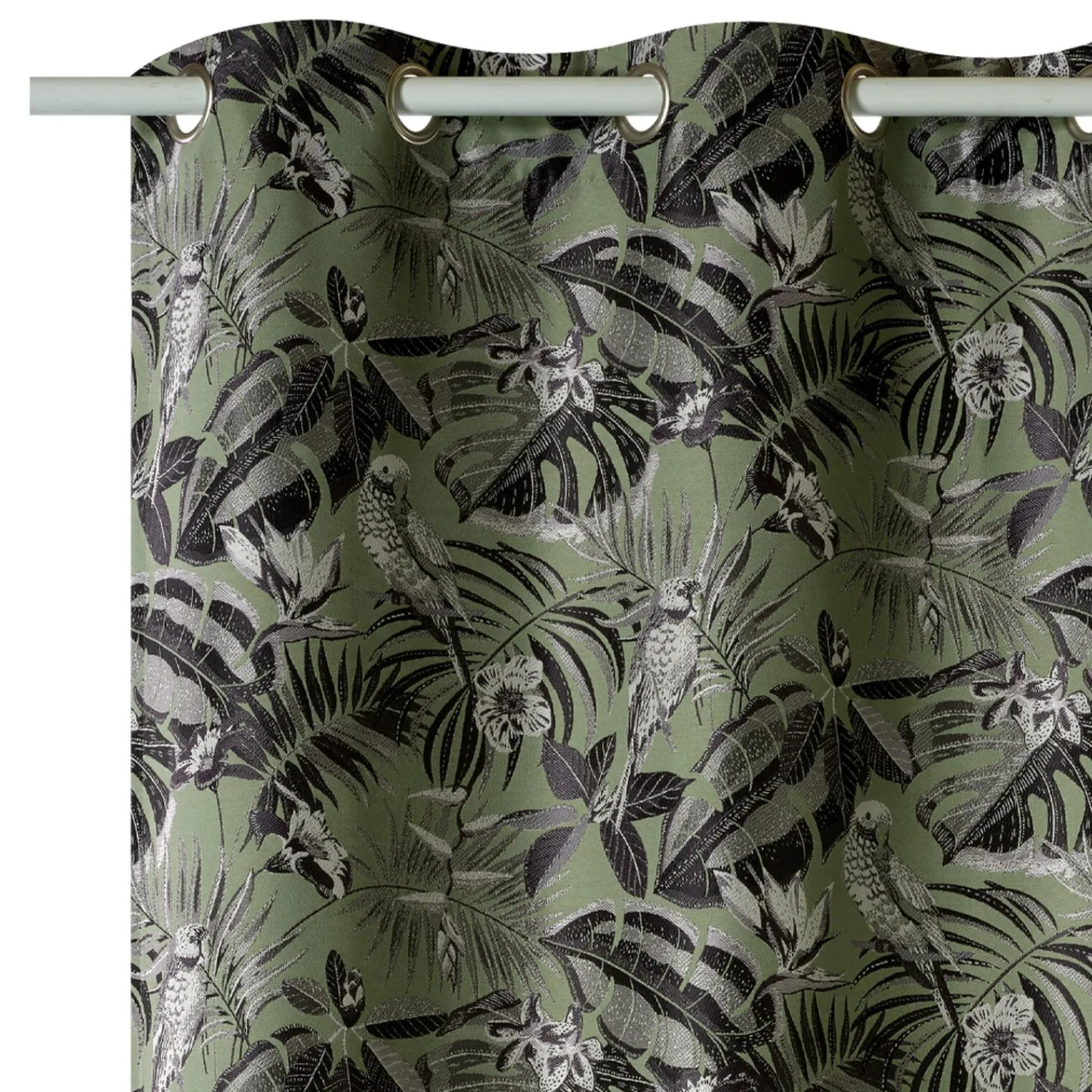 Fashion Rideau MADAGASCAR coloris amande 140 x 260 cm - 4MURS Rideaux