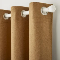 Online Rideau MADELAINE coloris camel 140 x 260 cm - 4MURS Rideaux