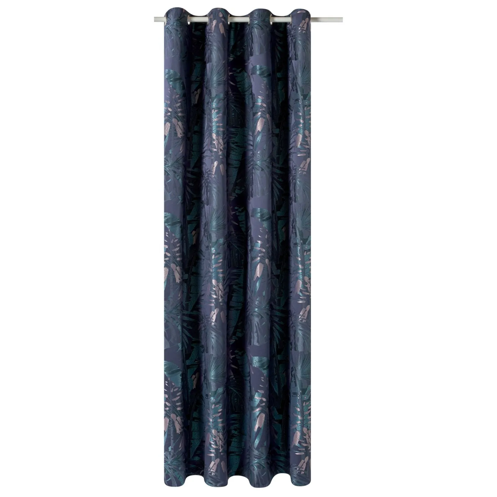 Sale Rideau MANAUS coloris bleu nuit 140 x 260 cm - 4MURS Rideaux