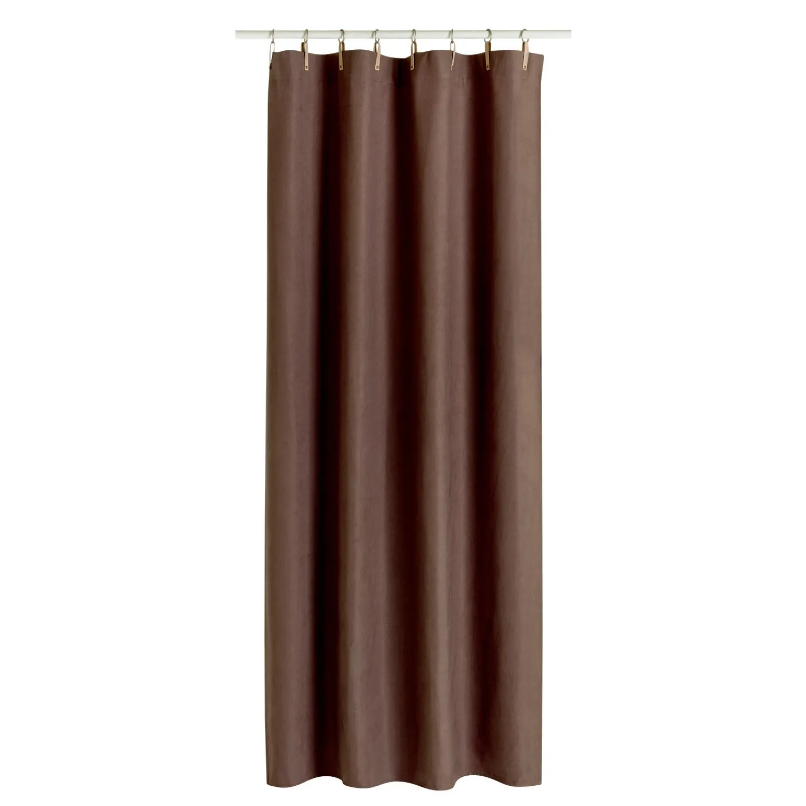 New Rideau MOODY coloris brun 140 x 260 cm - 4MURS Rideaux