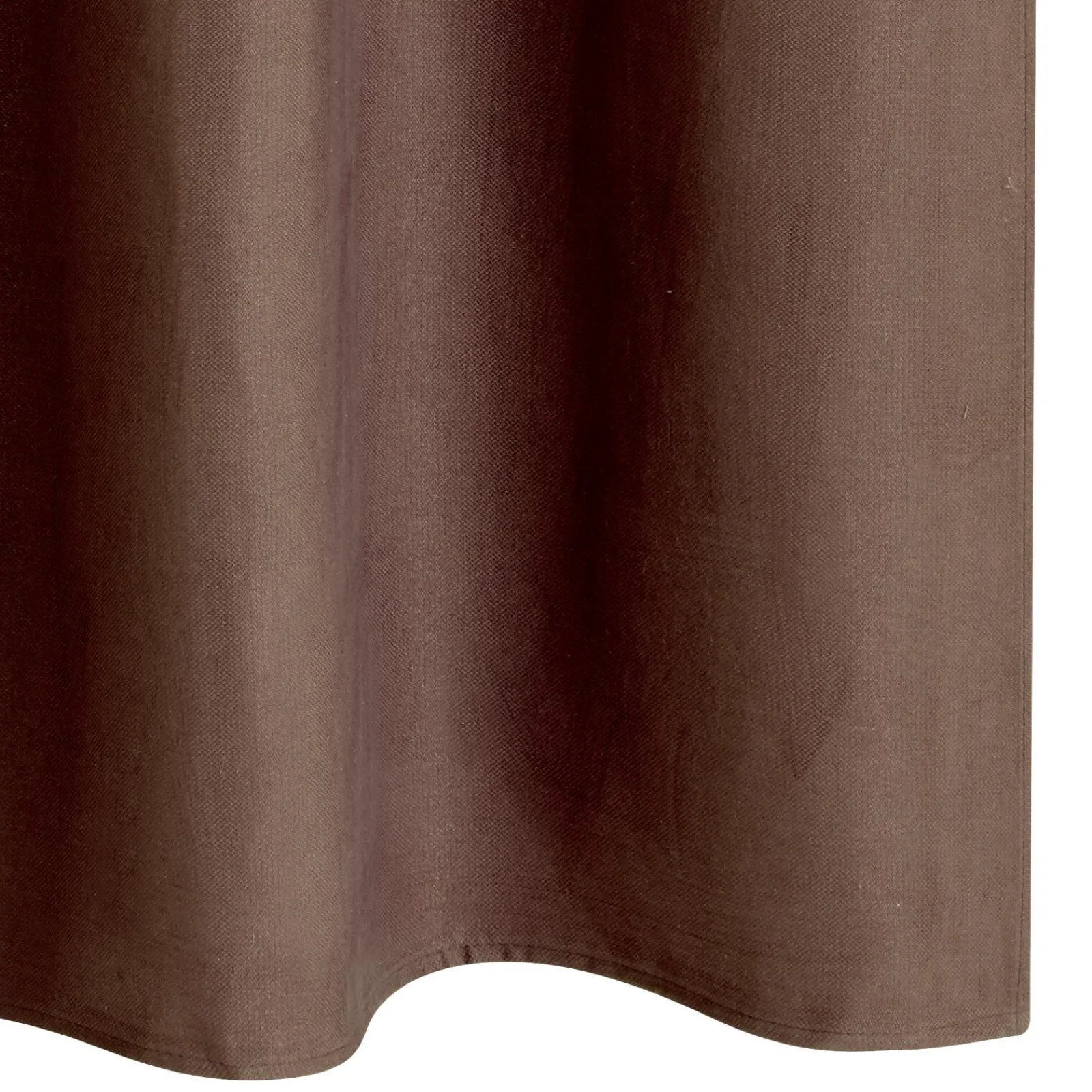New Rideau MOODY coloris brun 140 x 260 cm - 4MURS Rideaux
