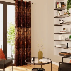 Outlet Rideau NADEJDA coloris mordoré 140 x 260 cm - 4MURS Rideaux