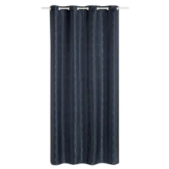 Online Rideau NAJDA coloris bleu nuit 140 x 260 cm - 4MURS Rideaux