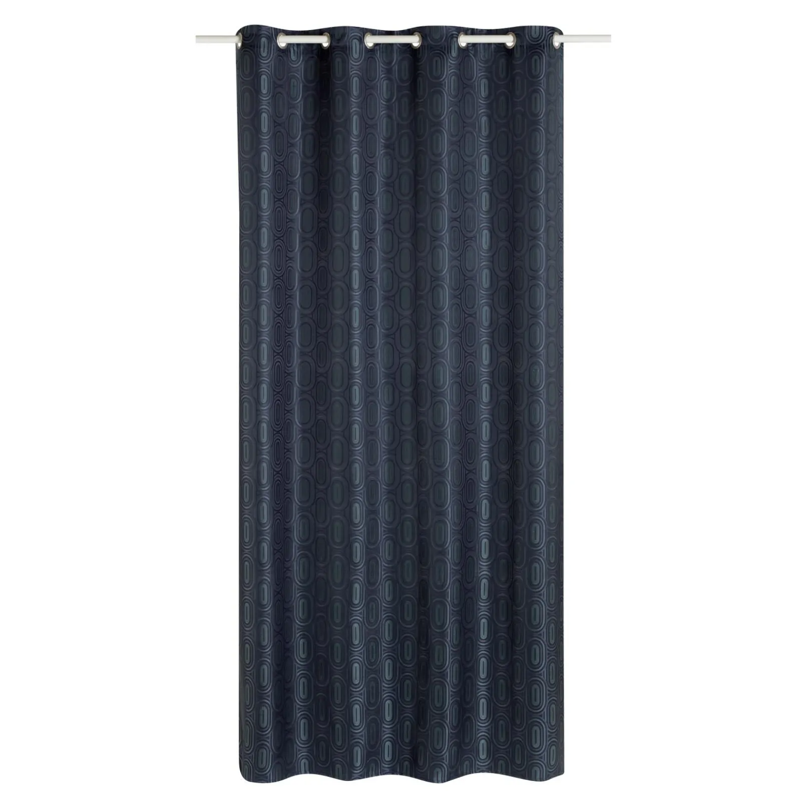 Online Rideau NAJDA coloris bleu nuit 140 x 260 cm - 4MURS Rideaux