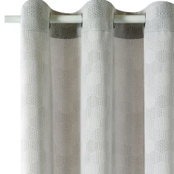 New Rideau NAOS coloris gris perle 140 x 240 cm - 4MURS Rideaux