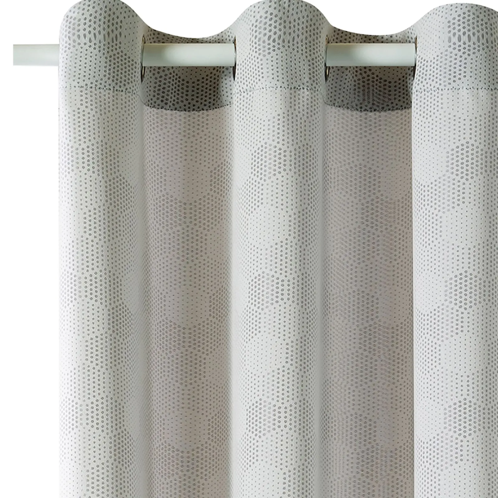 New Rideau NAOS coloris gris perle 140 x 240 cm - 4MURS Rideaux
