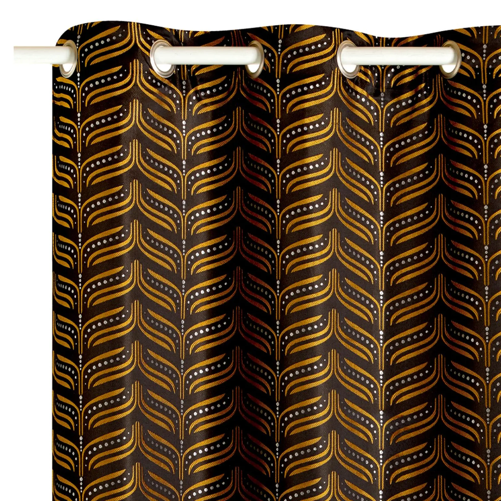 Best Rideau NASTYA coloris noir 135 x 260 cm - 4MURS Rideaux