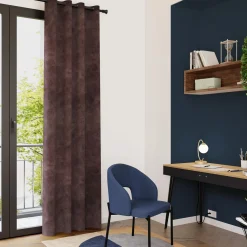New Rideau NEGRESCO coloris chocolat 140 x 260 cm - 4MURS Rideaux