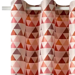 Online Rideau NILS coloris rose vintage 140 x 250 cm - 4MURS Rideaux