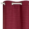 Outlet Rideau NOUK coloris marsala 140 x 260 cm - 4MURS Rideaux