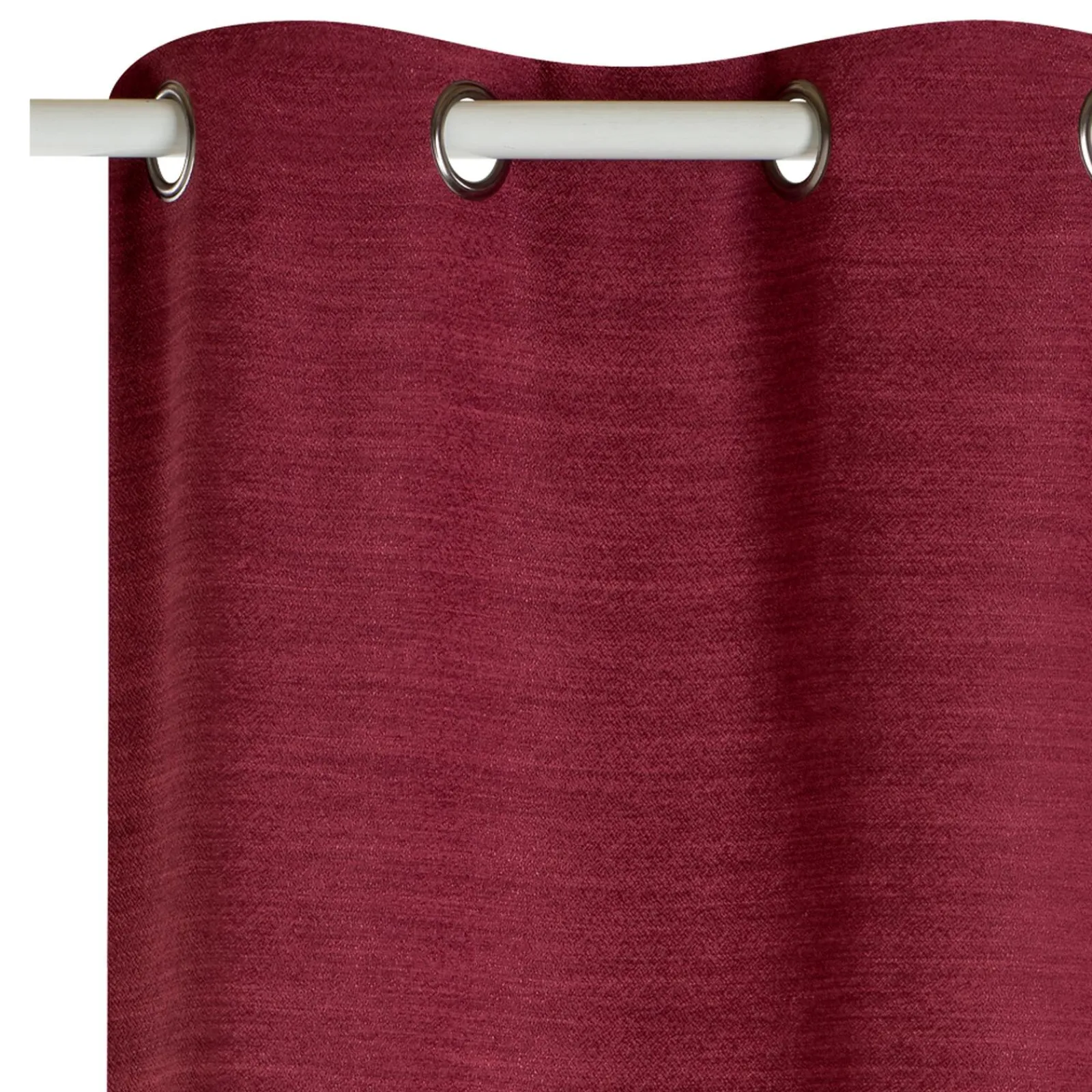 Outlet Rideau NOUK coloris marsala 140 x 260 cm - 4MURS Rideaux