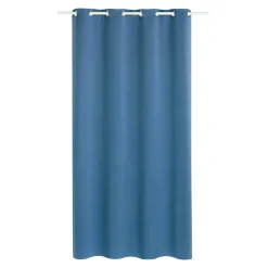 New Rideau occultant GLOOM coloris bleu jean 140 x 240 cm - 4MURS Rideaux