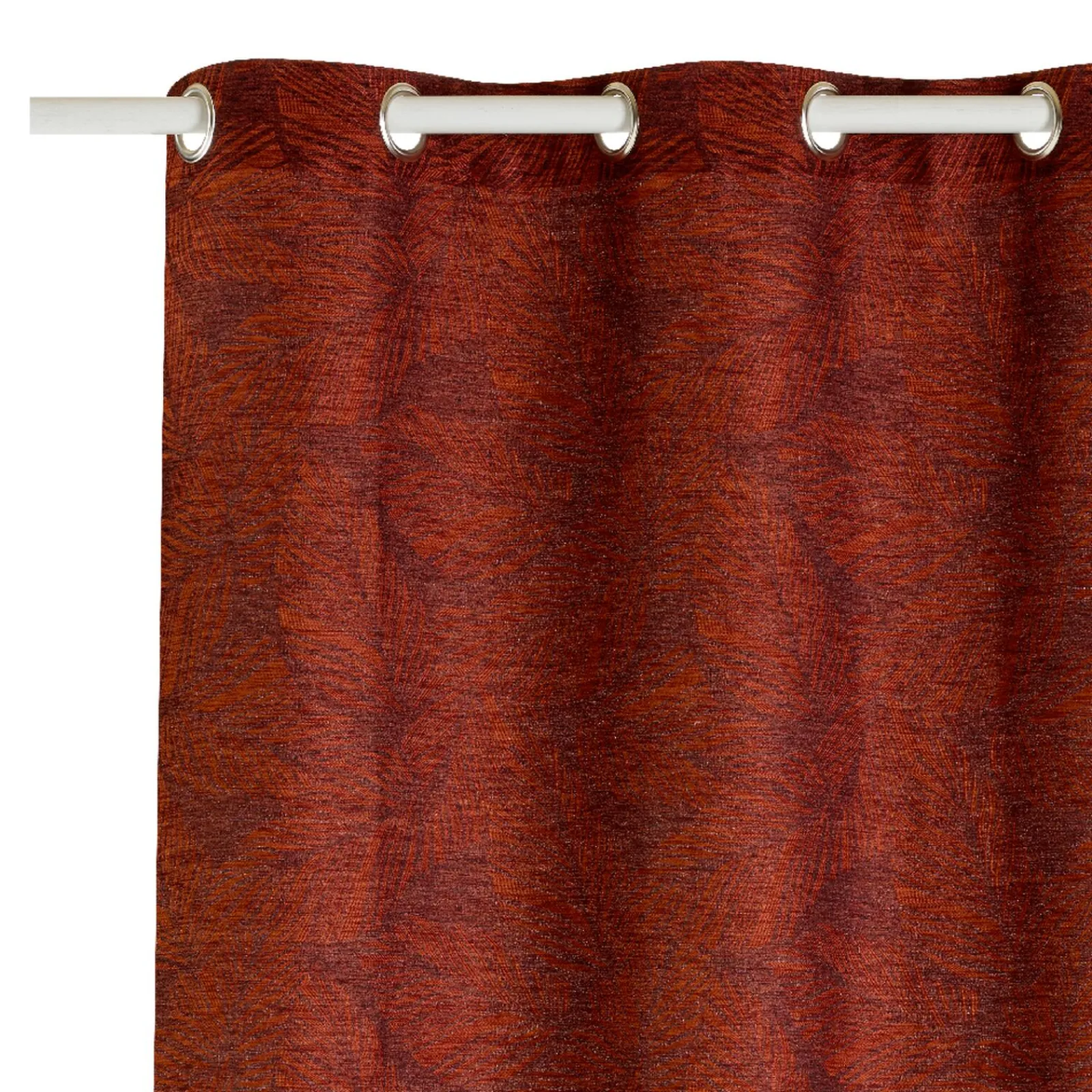 Sale Rideau OJA coloris rouille 140 x 260 cm - 4MURS Rideaux