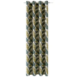 Online Rideau PEACOK coloris vert 135 x 240 cm - 4MURS Rideaux