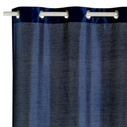 Sale Rideau PEGAZE coloris bleu nuit 135 x 260 cm - 4MURS Rideaux
