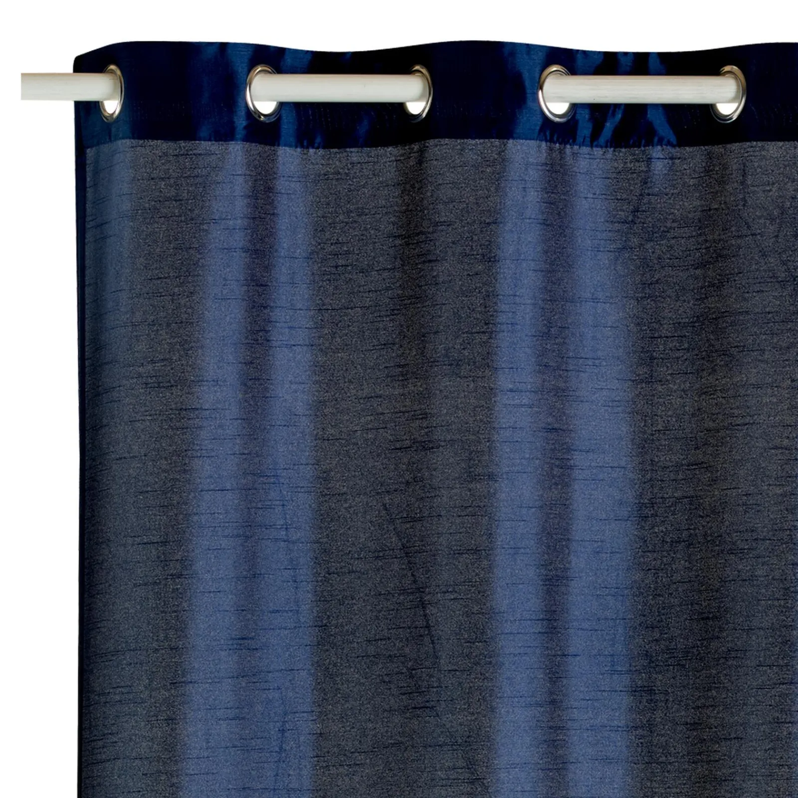 Sale Rideau PEGAZE coloris bleu nuit 135 x 260 cm - 4MURS Rideaux