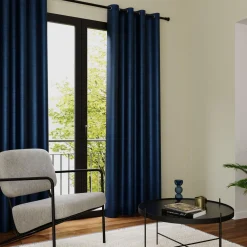 Sale Rideau PEGAZE coloris bleu nuit 135 x 260 cm - 4MURS Rideaux