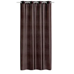 New Rideau PEGAZE coloris marron 140 x 260 cm - 4MURS Rideaux