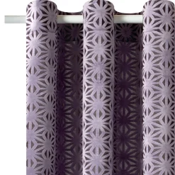 Sale Rideau PRESTIGE coloris mauve 140 x 260 cm - 4MURS Rideaux