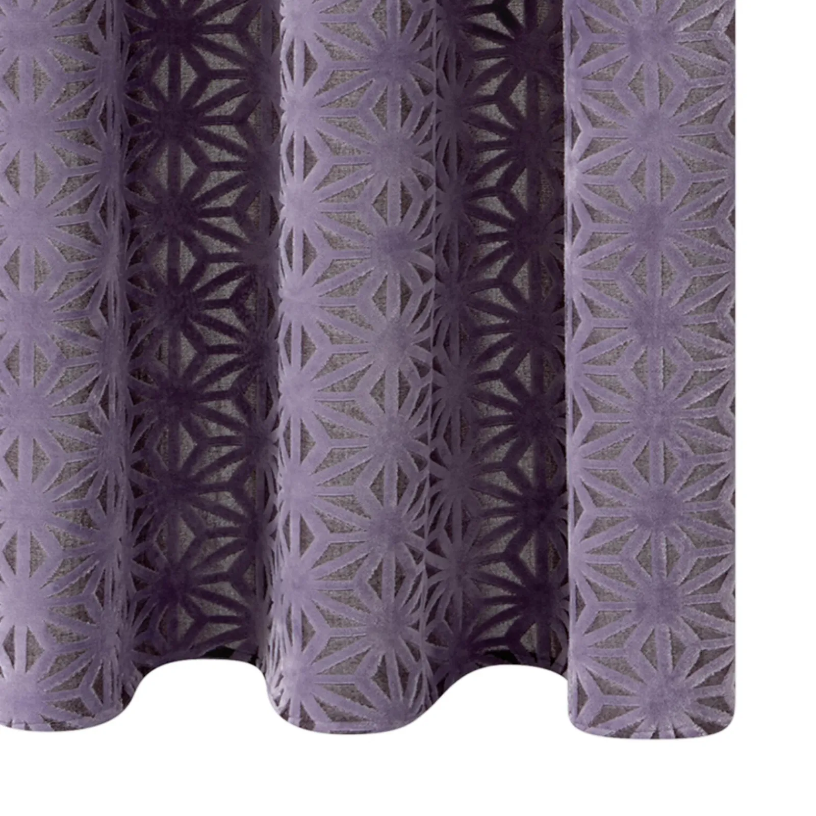 Sale Rideau PRESTIGE coloris mauve 140 x 260 cm - 4MURS Rideaux