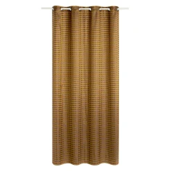 Outlet Rideau PYRAMID coloris ocre 140 x 260 cm - 4MURS Rideaux