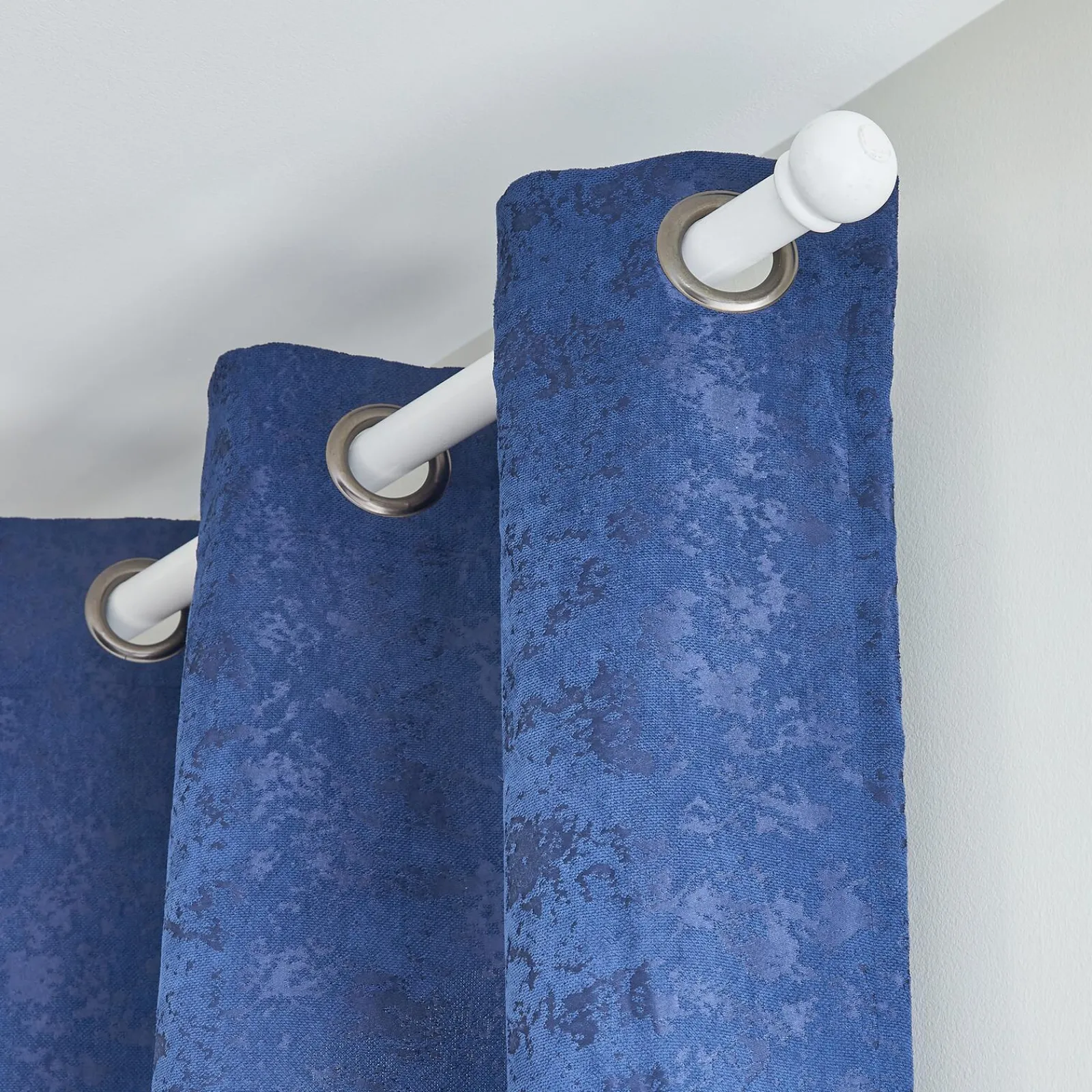 Sale Rideau PYRRHA coloris bleu outremer 140 x 260 cm - 4MURS Rideaux