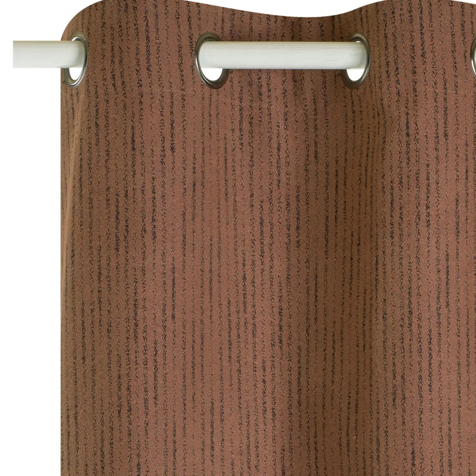 Online Rideau SERGIUS coloris écorce 140 x 260 cm - 4MURS Rideaux