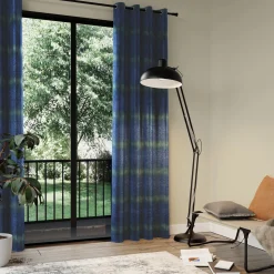 Online Rideau SFUMATO coloris bleu nuit 140 x 260 cm - 4MURS Rideaux