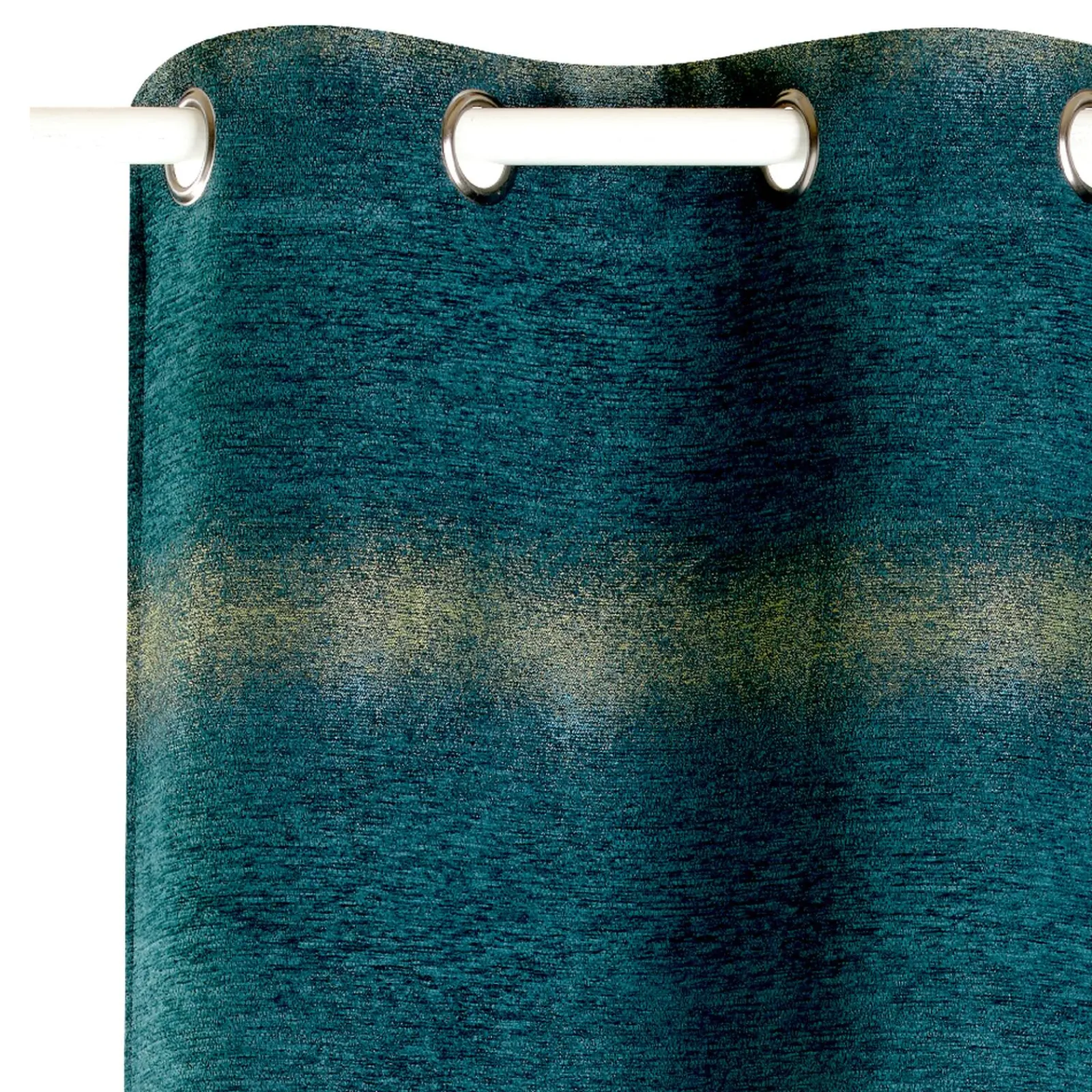 Hot Rideau SFUMATO coloris émeraude 140 x 260 cm - 4MURS Rideaux