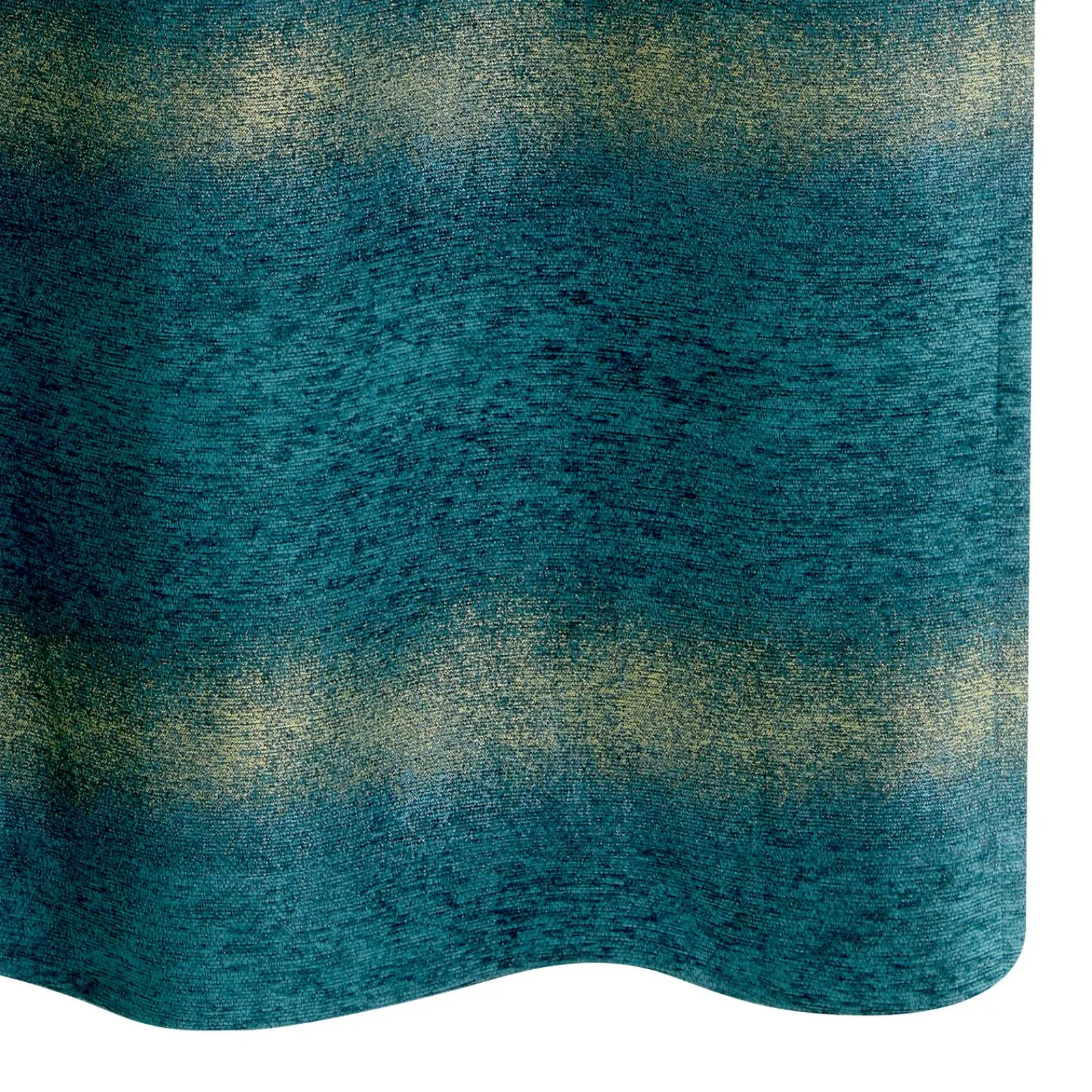 Hot Rideau SFUMATO coloris émeraude 140 x 260 cm - 4MURS Rideaux