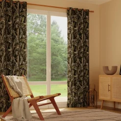 Online Rideau SIGARUS coloris vert eucalyptus 140 x 260 cm - 4MURS Rideaux