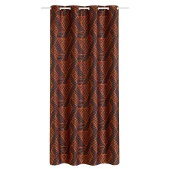 New Rideau SMART coloris cognac 140 x 260 cm - 4MURS Rideaux