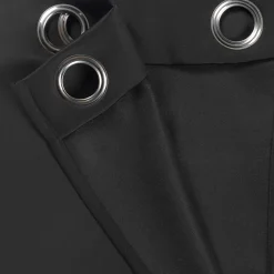 New Rideau thermique ALESSANDRO coloris noir 135 x 240 cm - 4MURS Enfant Textile De Maison Enfant|Rideaux