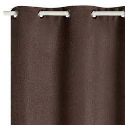 Best Rideau thermique ANDREA coloris brun 140 x 260 cm - 4MURS Rideaux