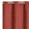 Sale Rideau thermique ANDREA coloris terracotta 140 x 260 cm - 4MURS Rideaux