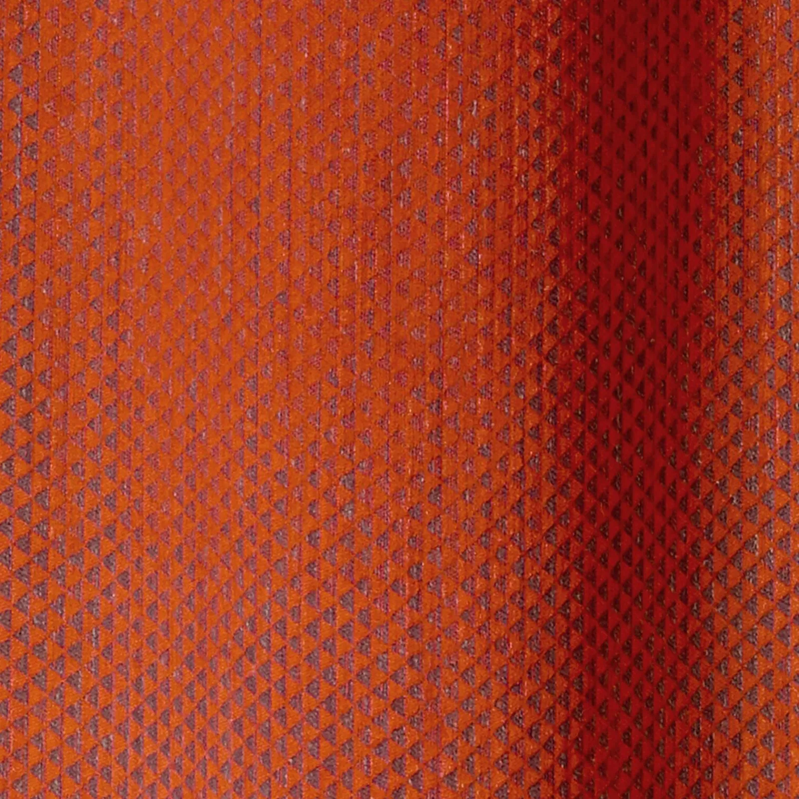 Outlet Rideau TRICTRAC coloris rouille 140 x 260 cm - 4MURS Rideaux