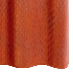 Outlet Rideau TRICTRAC coloris rouille 140 x 260 cm - 4MURS Rideaux